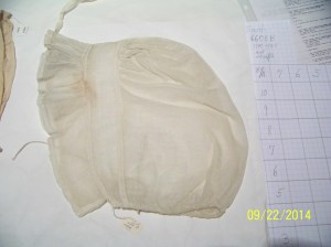 Study photo of round-eared cap. 